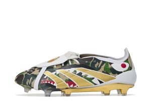 adidas Predator Elite Foldover Tongue FG Bape Green Camo (JS3104)