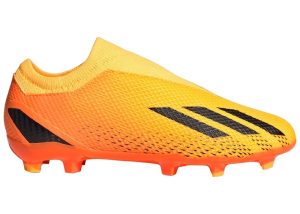 adidas Speedportal.3 Laceless FG Solar Gold Core Black Team Solar Orange (GZ5060)
