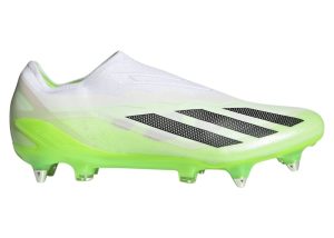 adidas X Crazyfast.1 Laceless SG Cloud White Core Black Lucid Lemon (IE6637)