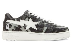 A Bathing Ape Bape Sta Low CLOT Black Trial Camo (001FWL731931-BLK)