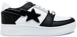 A Bathing Ape Bape Sta Low Patched Black (001FWG801001X-BLK)