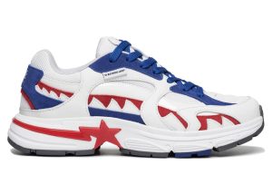 A Bathing Ape Shark Sta United Kingdom (1FWK201308-WHT)