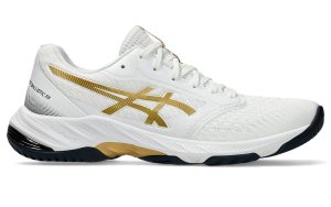 ASICS Netburner Ballistic FF 3 White Pure Gold (1051A073-104)