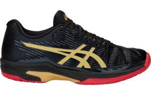 ASICS Solution Speed FF LE Black Rich Gold (1042A047-001)