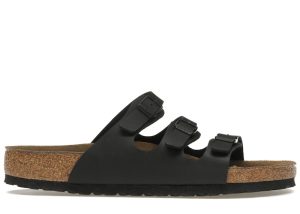 Birkenstock Florida Soft Footbed Birko-Flor Black (53011/53013)