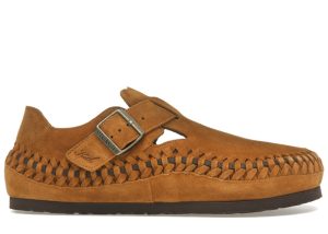 Birkenstock London Braided Shearling Kith Mink (1029977)