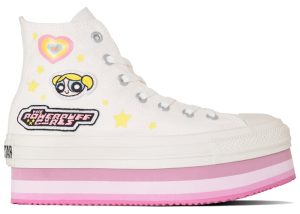 Converse Chuck Taylor All Star Chunkyline Hi The Powerpuff Girls White (31312820)