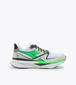 Diadora Atomo V7000 White Green Fluo Black (101.179073 C6030)
