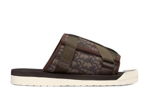 Dior Alpha Sandal Ebony Dior Oblique Jacquard (3SA081YXV_H767)