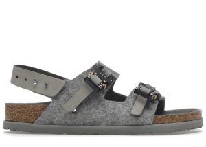 Dior by Birkenstock Milano Sandal Grey (3SA117ZSF_H800)