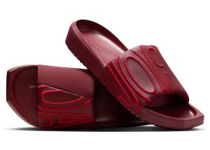 Jordan NOLA Slide Dark Team Red Hibiscus (CZ8027-603)