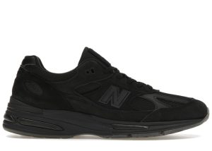 New Balance 991v2 MiUK Stone Island Ghost Pack Black (U991SK2)