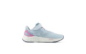 New Balance Fresh Foam Arishi v4 Bungee Lace Quarry Blue Real Pink Chrome Blue (PAARIYB4)