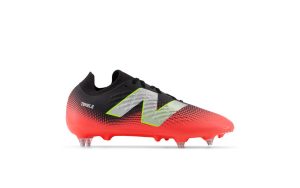 New Balance Tekela Magia V4+ Low Laced SG Black Energy Red Metallic Silver (ST2SLR45)