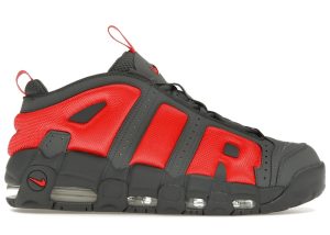 Nike Air More Uptempo Low Dark Grey Light Crimson (FZ3055-002)