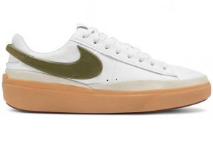Nike Blazer Phantom Low White Medium Olive Gum (HF3119-103)