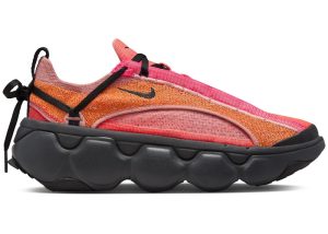 Nike Flyknit Bloom Hot Punch Red Stardust Dark Smoke Grey Black (FD2149-600)