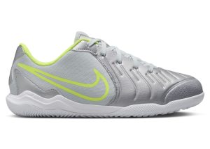 Nike Tiempo Legend 10 Academy IC Metallic Silver Volt Black (DV4350-001)
