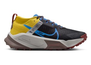 Nike ZoomX Zegama Black Vivid Sulfur Track Red Light Photo Blue (DH0625-003)