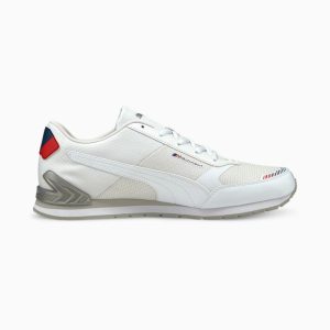 Puma Track Racer BMW Motorsport White Silver (306872-02)