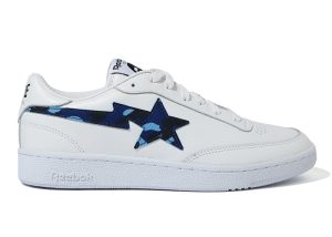 Reebok Club C 85 A Bathing Ape Multi-Color Camo (Q47363)
