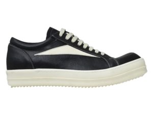 Rick Owens Leather Jumbolace Low Sneaks Milk (RO01E7883 LLPPW2 1111)