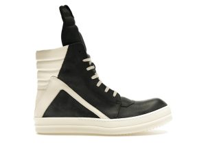 Rick Owens Lido Geobasket Black Milk (RU01D3894-LOOLCO-911)