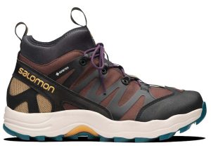 Salomon XA-Pro 1 Mid Gore-Tex Black Chocolate Brown Blue (L41459400)