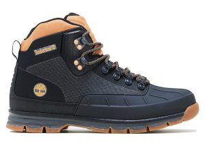 Timberland Euro Hiker Shell Jacquard Boot Black Wheat (TB0A1QJ2-015)