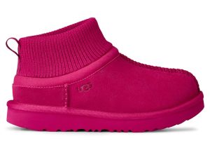 UGG Classic Ultra Stretch Cuff Slipper Dark Peony (1157702K-DNY)