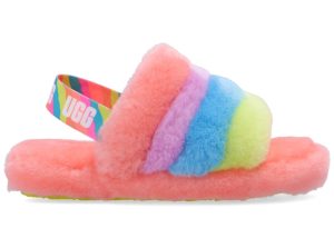 UGG Fluff Yeah Slide Peach Bliss Multi Color (1124925K-PBMT)