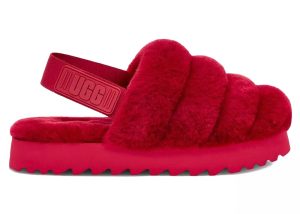 UGG Super Fluff Slipper Ribbon Red (1121751-RBRD)