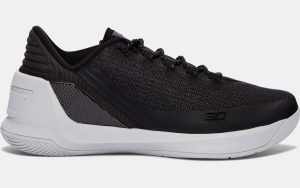 Under Armour Curry 3 Low Black White (1286376-001)