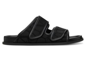 Valentino Garavani Toile Iconographe Sandals Black (4Y2S0H86 IDQ 0NO)