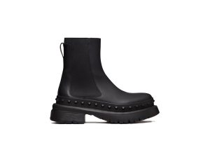 Valentino M-Way Rockstud Beatle Boots Black (3Y2S0H33GZZ_0NO)