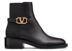 Valentino VLogo Signature Ankle Boot Black (WW2S0CT1PYH0NO)