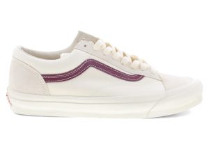 Vans OG Style 36 LX Classic White Pomegranate (VN0A4BVE9X6)