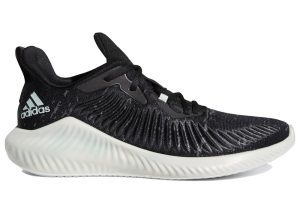 adidas Alphabounce Run Parley M Core Black Linen Green (G28372)