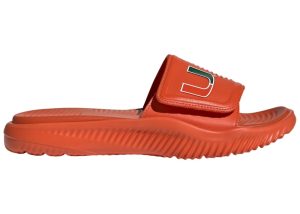 adidas Alphabounce Slide 2.0 Miami Collegiate Orange Dark Green Cloud White (JI2516)