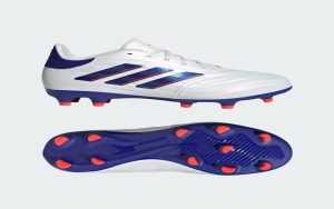 adidas Copa Pure 2 League FG Cloud White Lucid Blue Solar Red (IG6408)