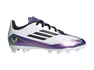adidas F50 Club Multi-Ground Messi Cloud White Core Black Purple (IE9088)