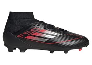 adidas F50 League FG/MG Core Black Iron Metallic Lucid Red (JP7260)