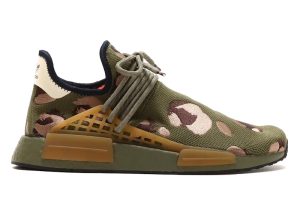 adidas NMD HU Pharrell Animal Print Olive (HQ9148)
