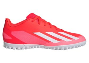 adidas X Crazyfast Club TF Solar Red Cloud White Team Solar Yellow 2 (IF0724)