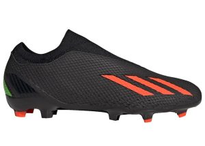 adidas X Speedportal.3 Laceless FG Core Black Solar Red (GW8471)