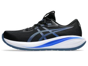 ASICS GEL-CUMULUS 28 “Black / Neon Blue” (1011C143-006)