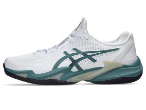 ASICS COURT FF 3 CLAY “White / Foggy Teal” (1041A371-107)