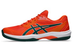 ASICS GAME FF PADEL “Energy Orange / Jewel Green” (1041A493-800)
