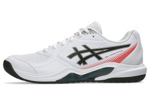 ASICS GEL-DEDICATE 9 “White / Vintage Khaki” (1041A543-100)