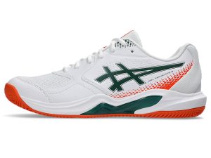 ASICS GEL-DEDICATE 9 PADEL “White / Jewel Green” (1041A546-100)